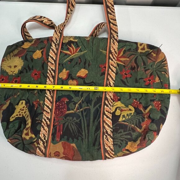 Tapisserie Tapestry Renaissance by Woven Art New York Safari Weekender Bag Boho - Picture 11 of 11